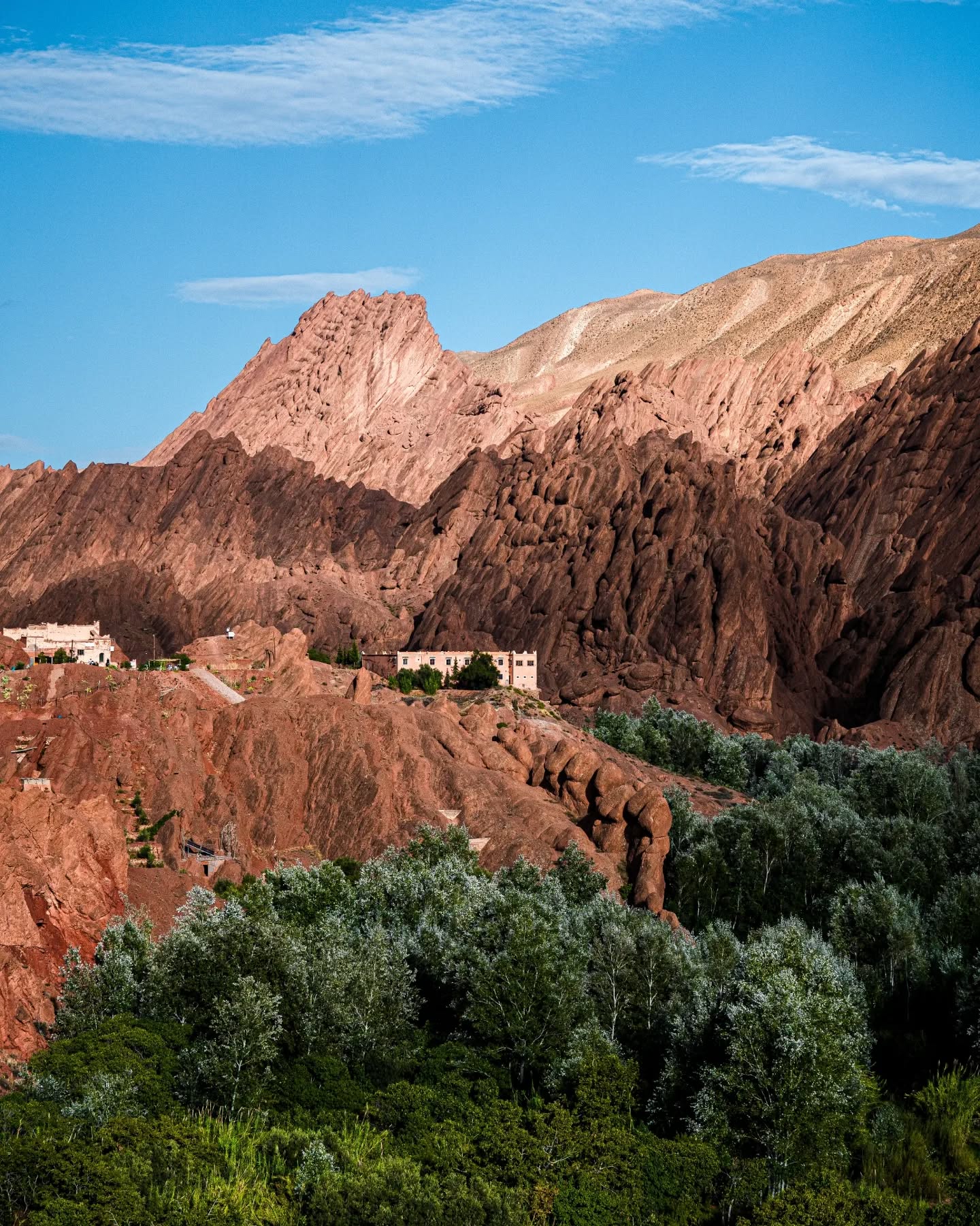 Hi there, this is Dades Gorges, and it's known for its beautiful cliffs, and unique rock formations, including the famous "Monkey Fingers,"…