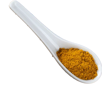 spoon of tumeric