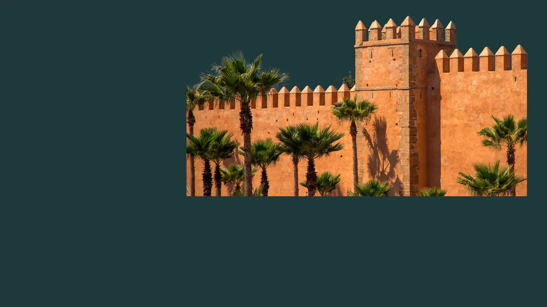 Kasbah oudaya in Morocco