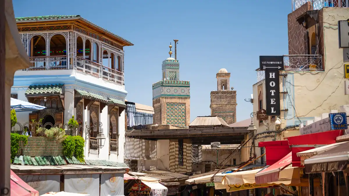 fez walled city from inside