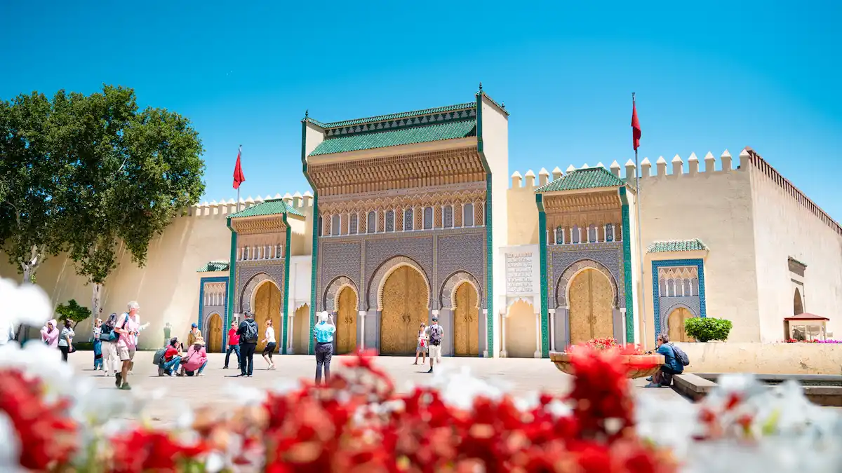 the royal palace in fez