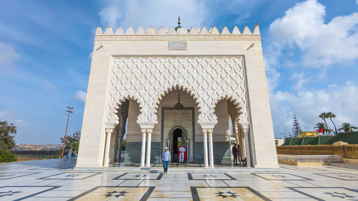 Hassan tower Rabat king's tombs