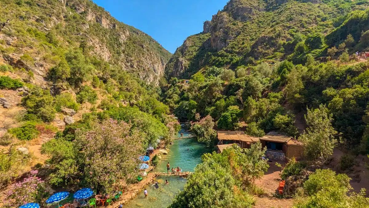 Akchour valley in chefchaouen