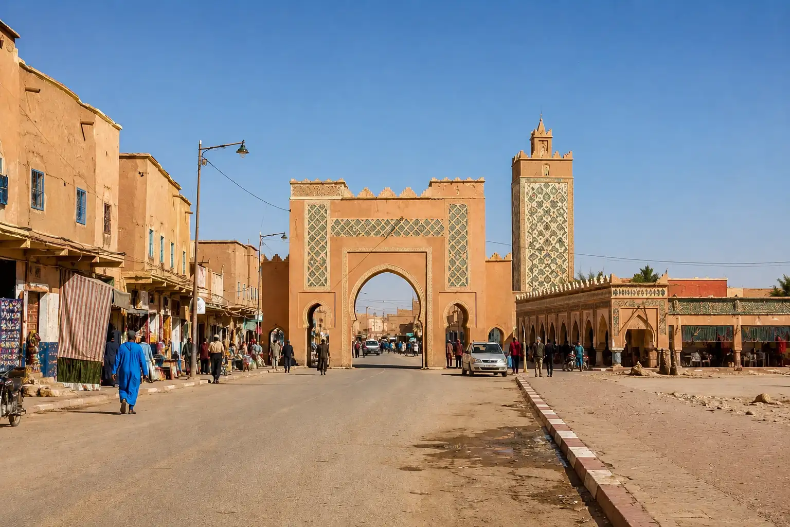 Rissani Morocco; rissani market;